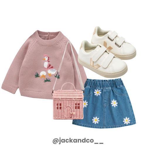 The Puddle Duck Knit (Pink)