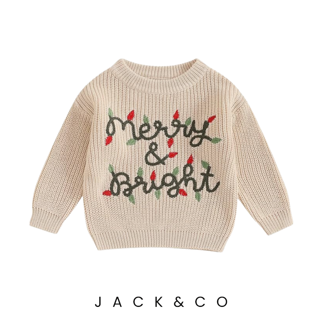 Merry & Bright Knit (oatmeal)