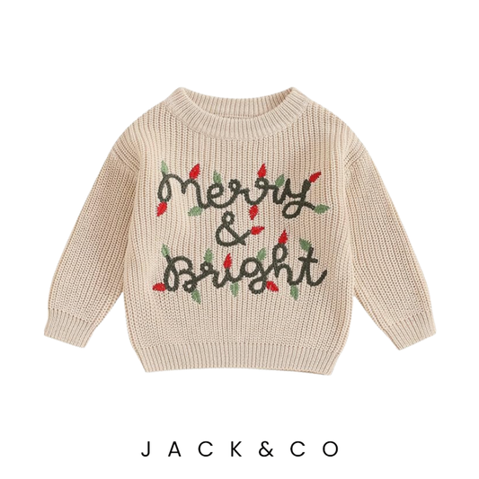 Merry & Bright Knit (oatmeal)