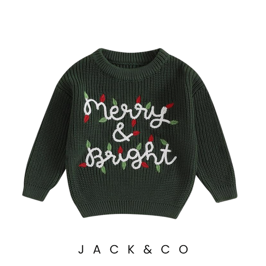 Merry & Bright Knit (forest green)