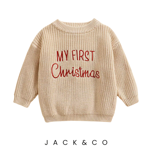 My 1st Christmas knit (oatmeal)